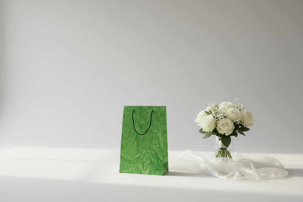Premium Cotton Paper Gift Bags – Pack of 20 (28 x 19 cm)