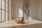Full Grain Leather Messenger Bag – The Authentic Brown