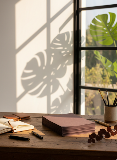 L’Excellence Monumentale : Papier Coton Artisanal Grand Format (56x76 cm) 4 bords coupés