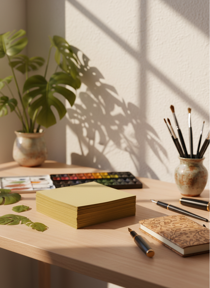 Papier Coton Artisanal 56x76cm – Excellence Monumentale | Joshy