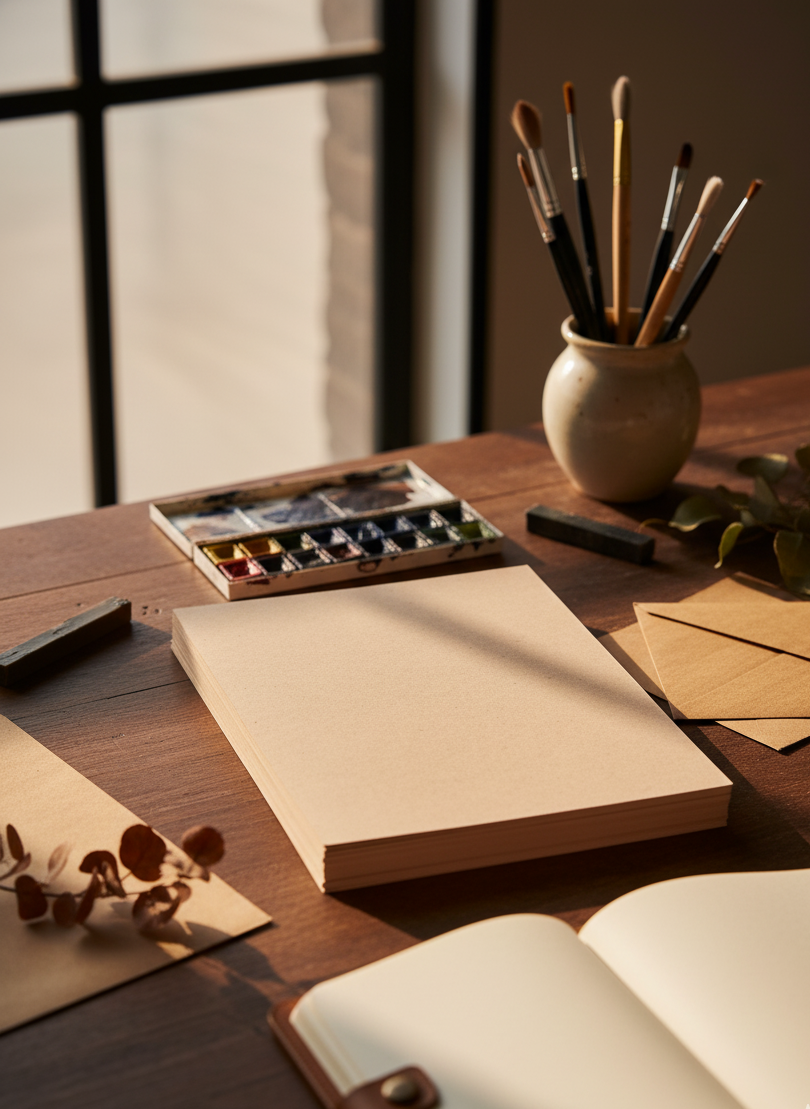 Papier Coton Artisanal 56x76cm – Excellence Monumentale | Joshy