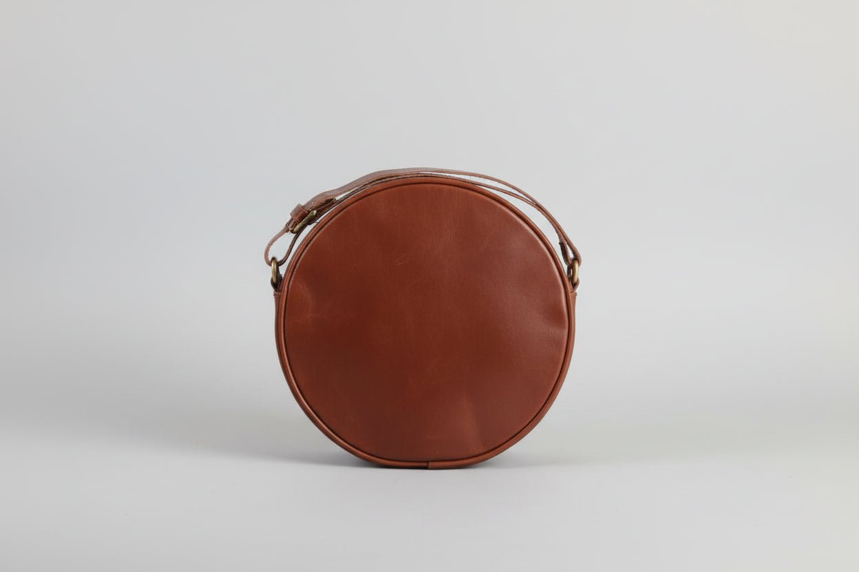 Le Charme Vintage, l'Espace en plus : Sac Rond Grand Format (25 cm)