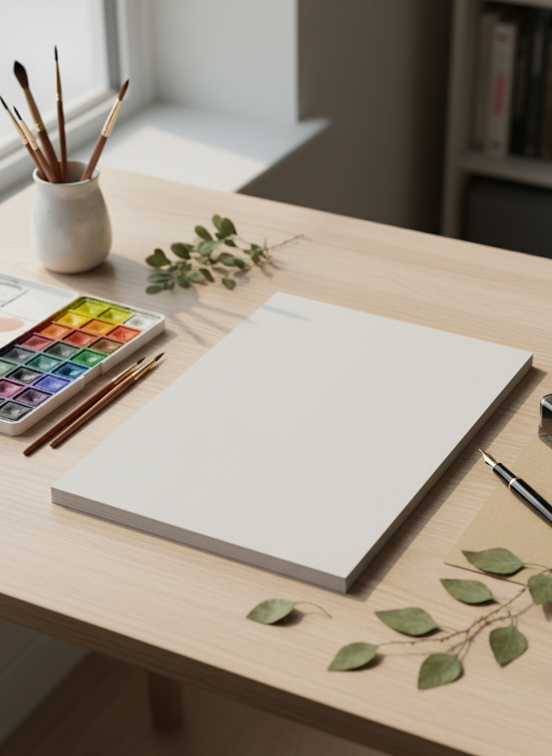 Papier Coton 300 GSM 56x76 cm – Excellence Suprême | Joshy Craft