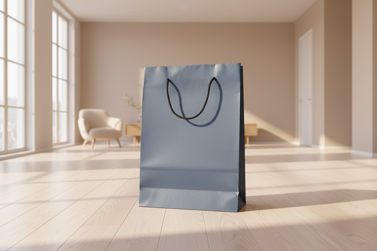 Lot de 20 Sacs-Cadeaux Premium – Couleurs Contrastées H-28 L19 L7.5