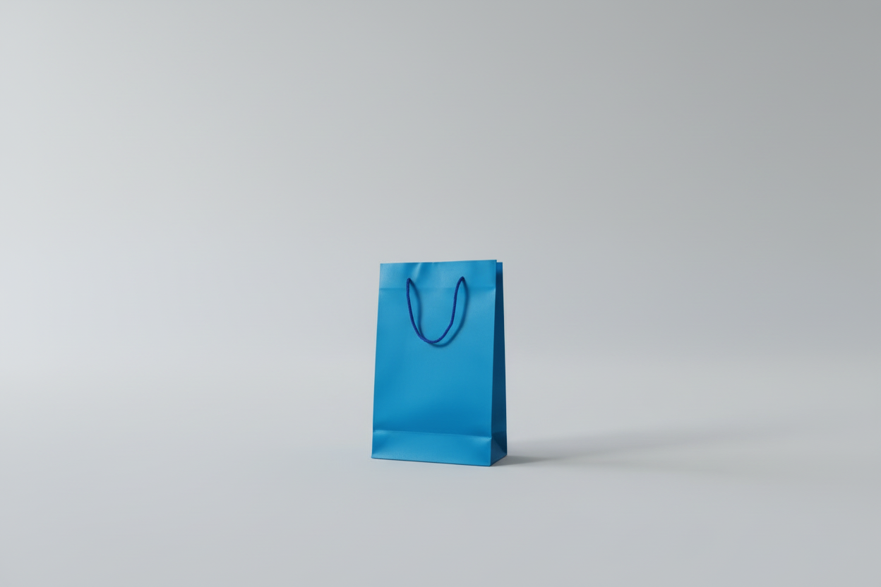 Lot de 20 Sacs-Cadeaux Premium – Couleurs Contrastées H-28 L19 L7.5